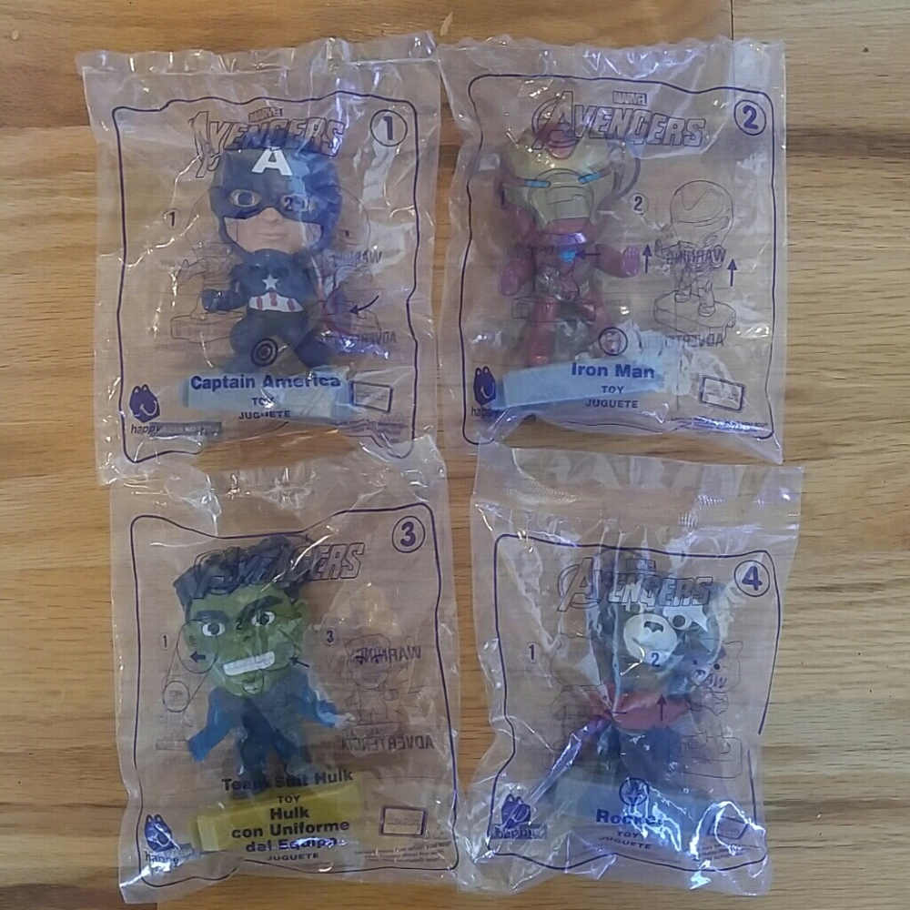 MARVEL AVENGERS Infinity War Happy Meal Toys